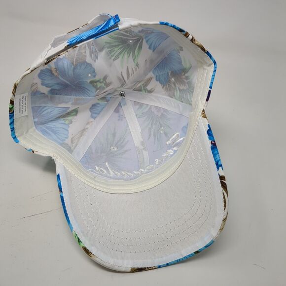 Ensenada Mexico Strapback Hat Multicolor One Size Floral Hawaiian - Picture 7 of 9